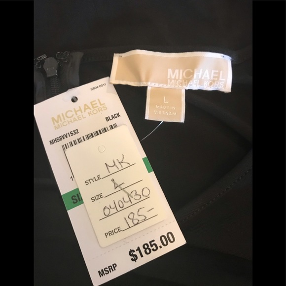 NEW Michael Kors Black Dress - Picture 8 of 9